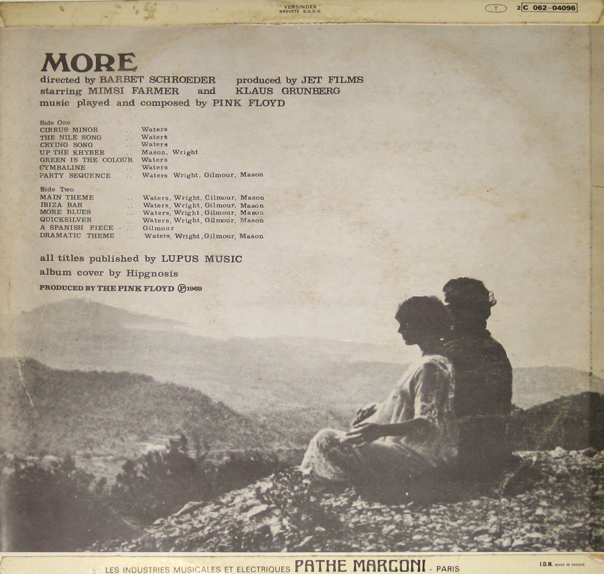High Resolution Photo #2 PINK FLOYD More France 